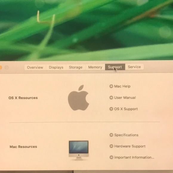 Apple iMac 24 Mid 2007 Core2Duo T7300 2.8GHz Radeon HD 2600 Pro 256MB 500GB 4GB